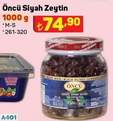 ÖNCÜ SİYAH ZEYTİN ÖNCÜ SİYAH ZEYTİN